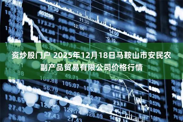资炒股门户 2025年12月18日马鞍山市安民农副产品贸易有限公司价格行情